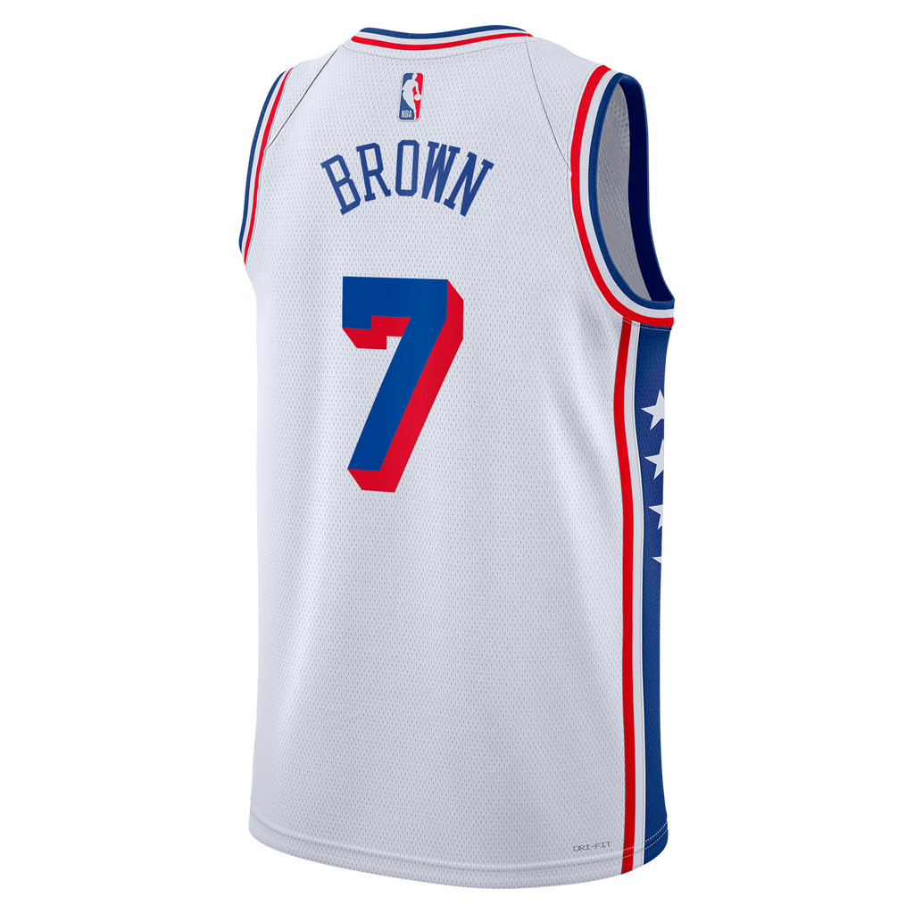 Philadelphia 76ers Nike Association Edition Swingman Jersey product image 4