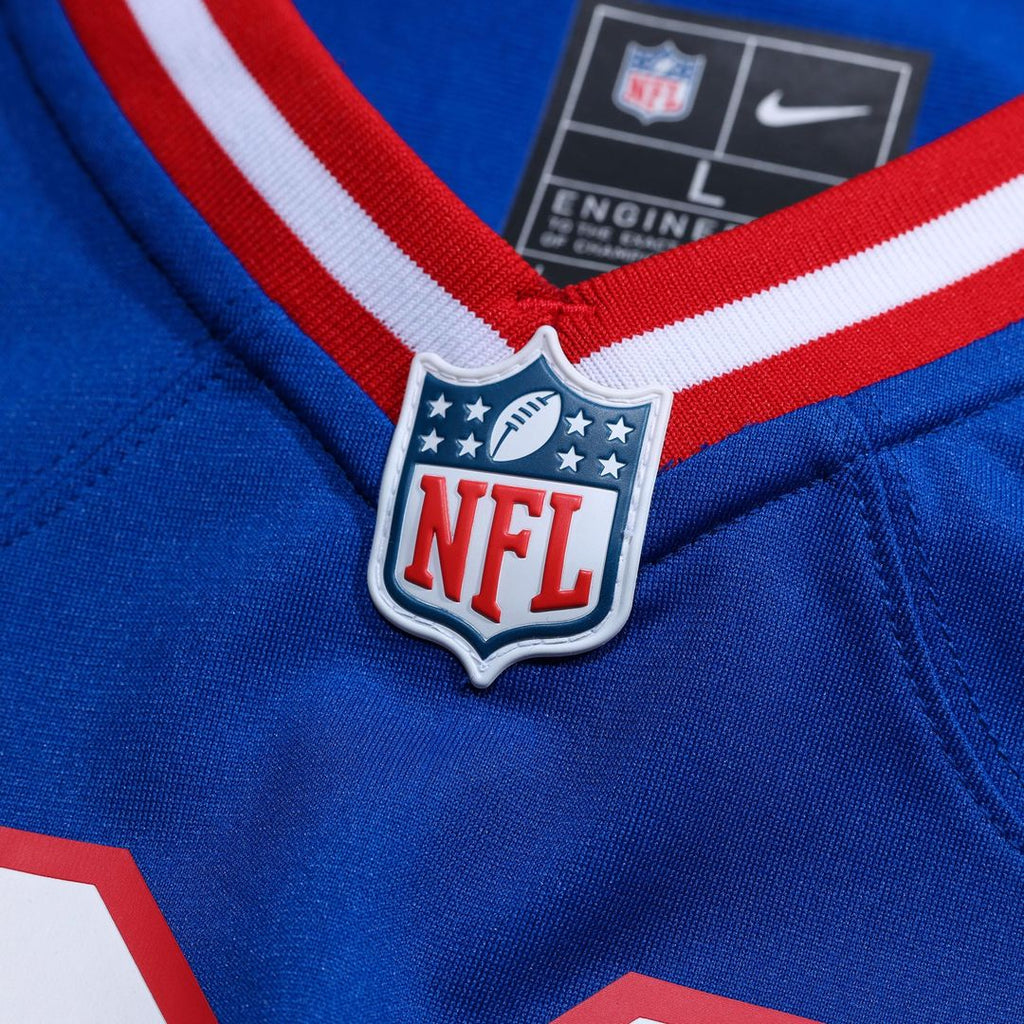 New York Giants Jaxson Dart Nike Royal Alternate 2 Classic Game Jersey product image 4, provided for visual reference and