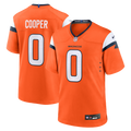 Denver Broncos Jonathon Cooper Nike Orange Team Game Jersey product image 1, provided for visual reference and product