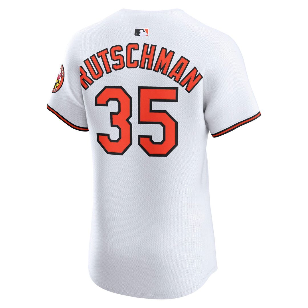 Baltimore Orioles Adley Rutschman Nike Orange Alternate 2 Elite Jersey product image 9, provided for visual reference and