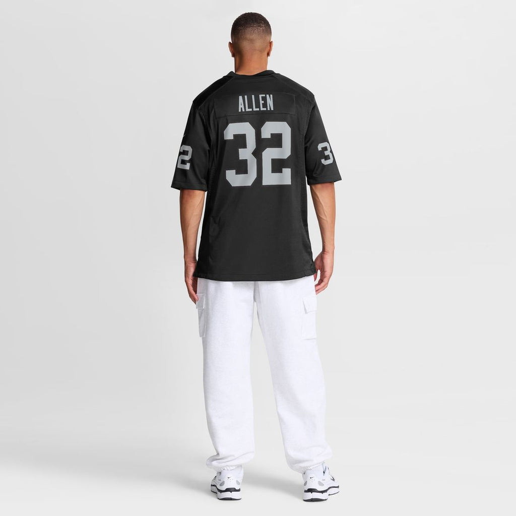 Las Vegas Raiders Marcus Allen Nike Black Game Retired Player Jersey product image 8, provided for visual reference and