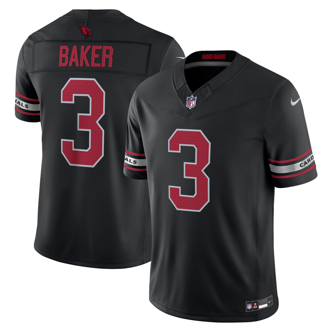 Arizona Cardinals Budda Baker Nike Black Alternate Vapor F.U.S.E. Stitched Limited Jersey product image 1, provided for