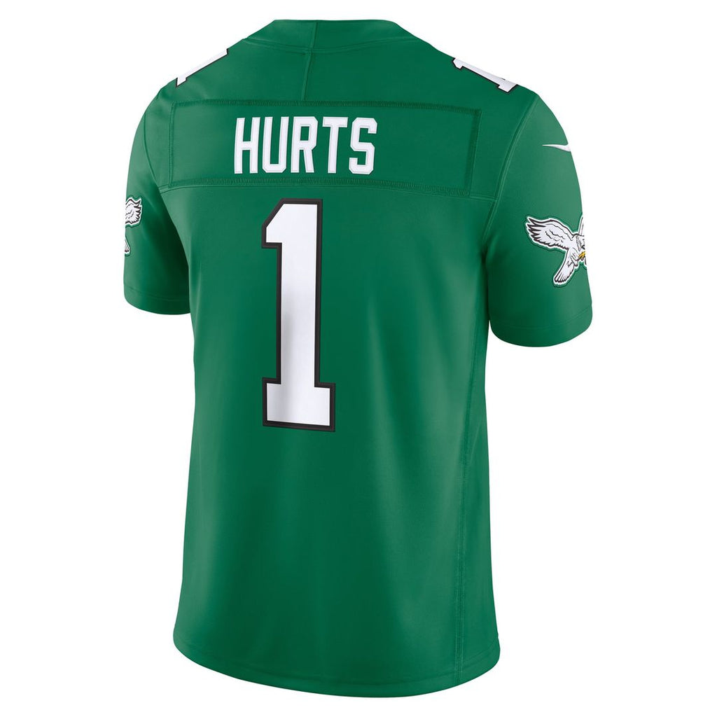 Philadelphia Eagles Jalen Hurts Nike Midnight Green Team Vapor F.U.S.E. Stitched Limited Jersey product image 12, provided