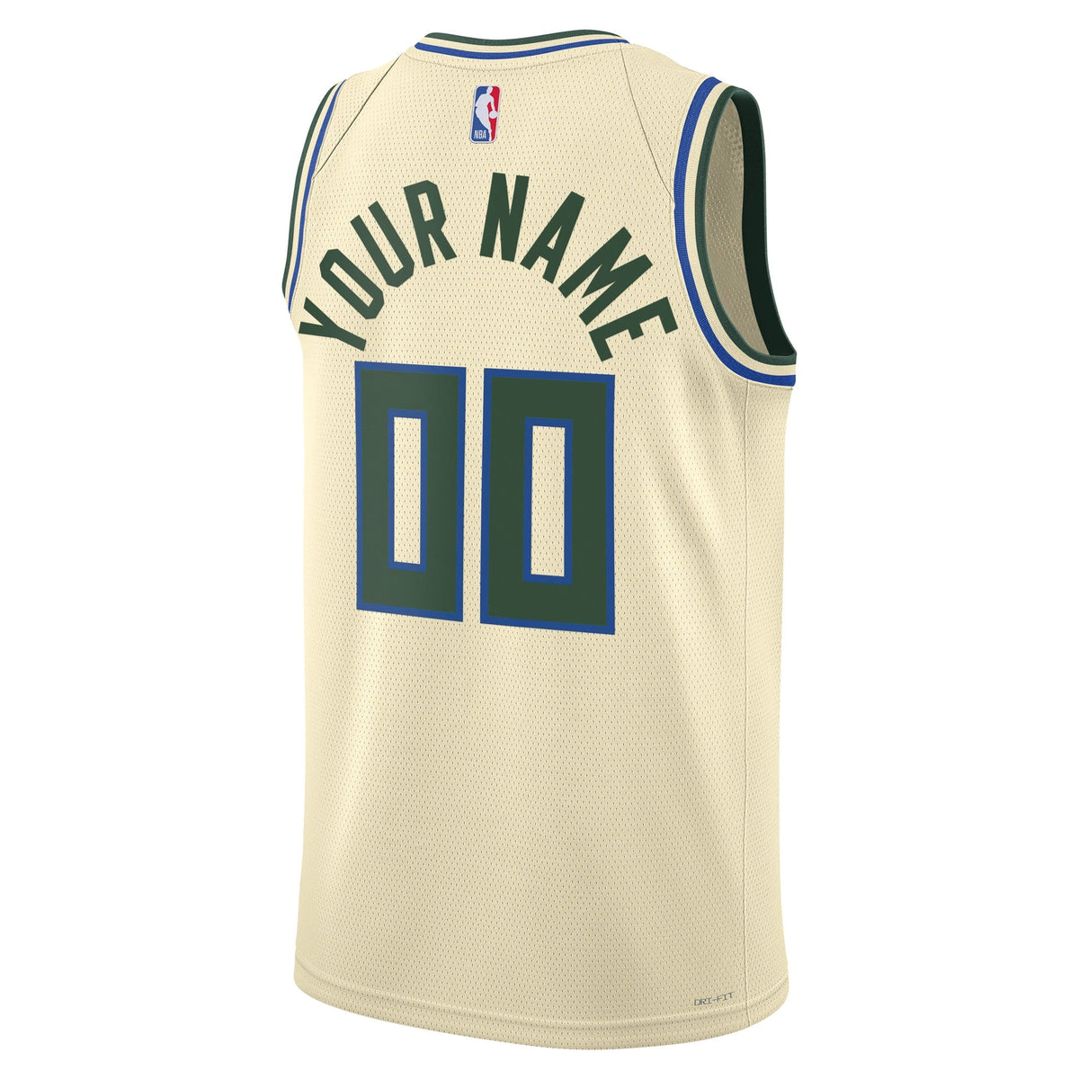 Nike Milwaukee Bucks 2025/26 City Edition Swingman Jersey - Custom - Unisex product image 4, provided for visual reference
