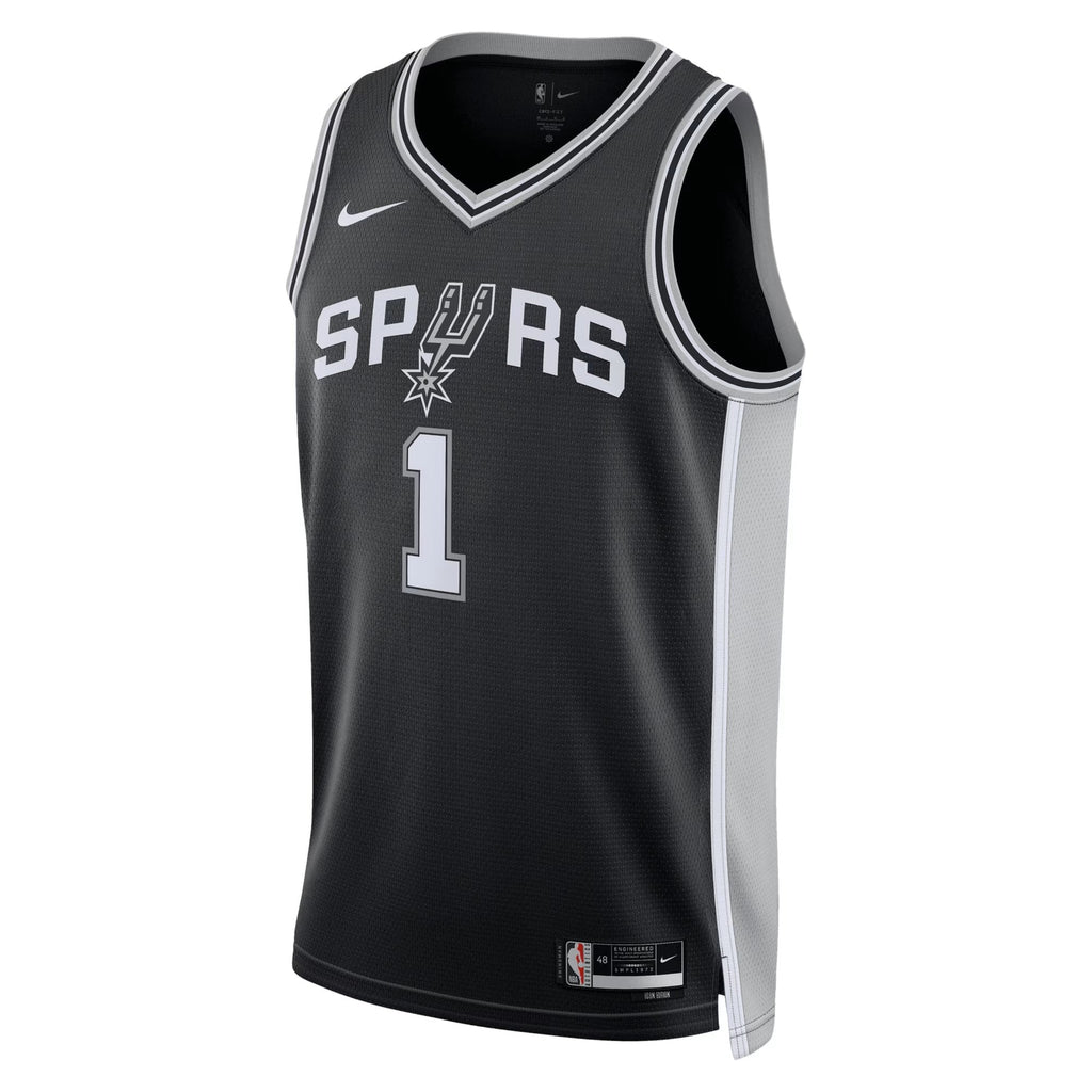 San Antonio Spurs Nike Icon Swingman Jersey - Victor Wembanyama product image 3, provided for visual reference and product