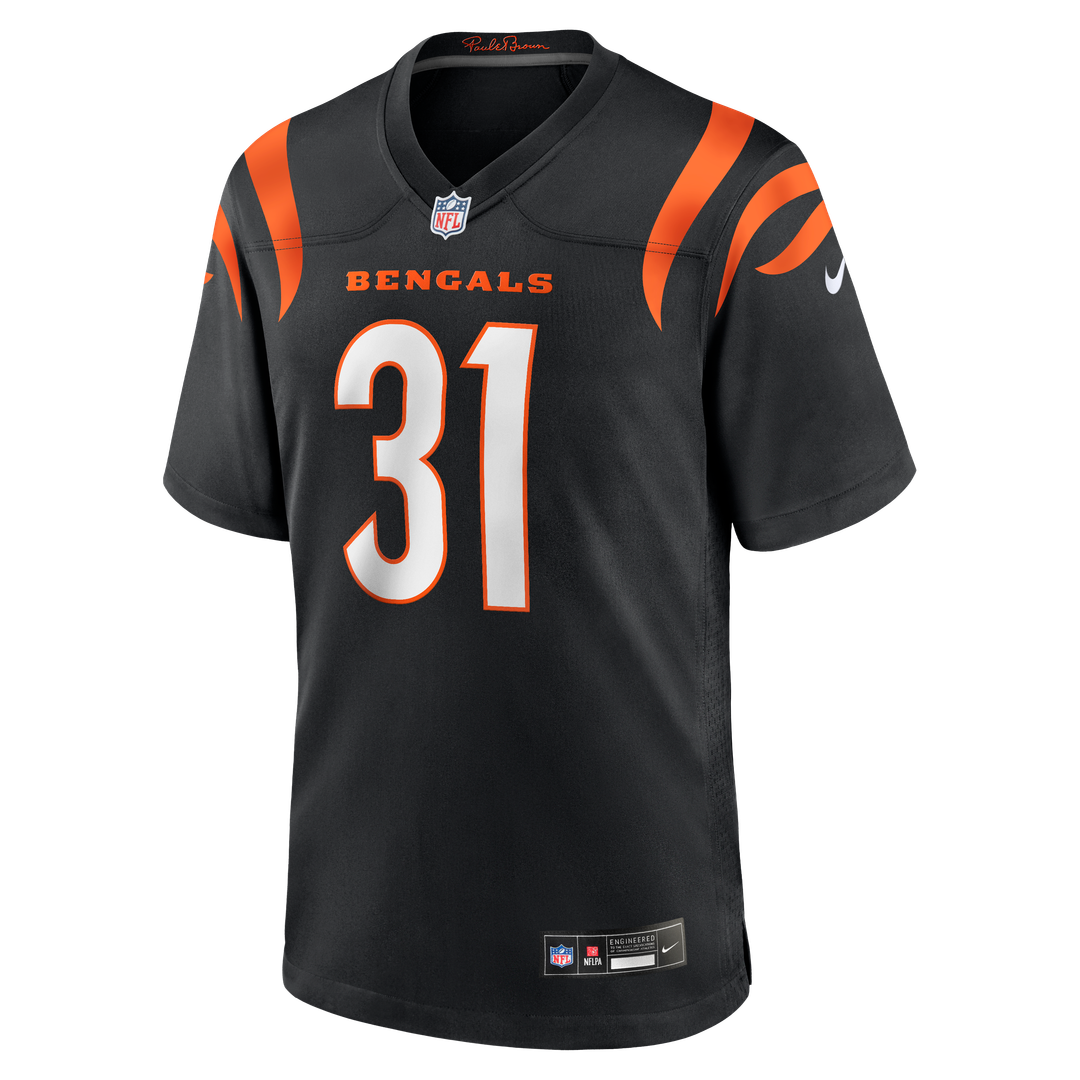 Cincinnati Bengals Ickey Woods Nike Black Retired Player Game Jersey product image 2, provided for visual reference and