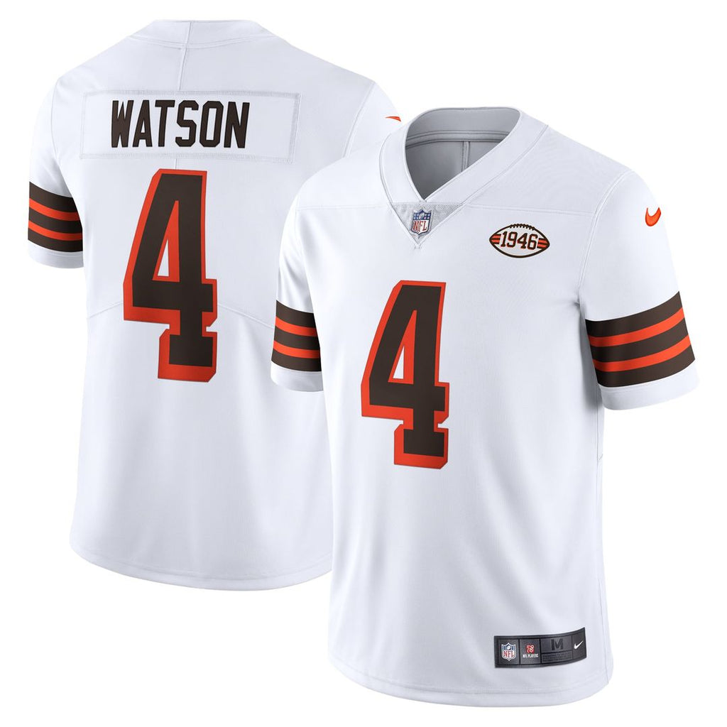 Cleveland Browns Deshaun Watson Nike Brown Vapor Limited Jersey product image 7, provided for visual reference and product