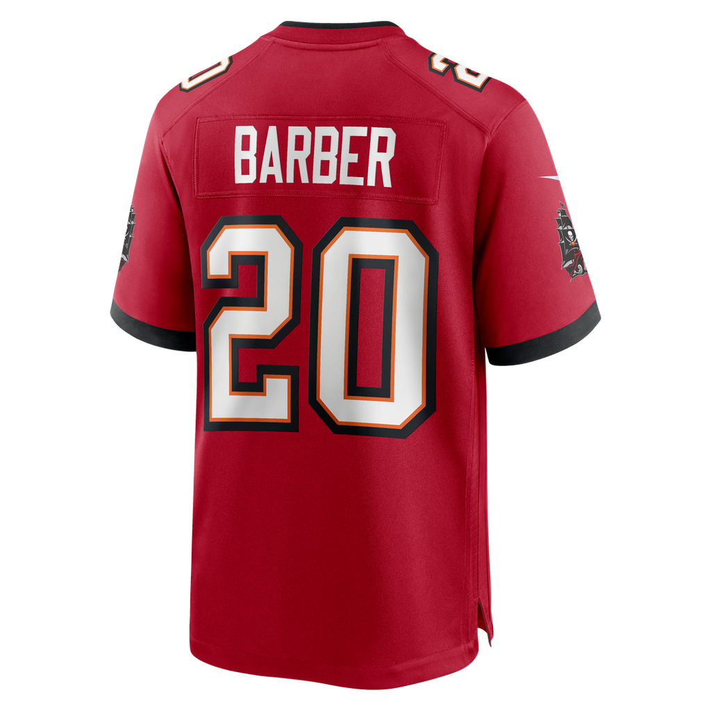 Tampa Bay Buccaneers Ronde Barber Nike Red Game Retired Player Jersey product image 3, provided for visual reference and