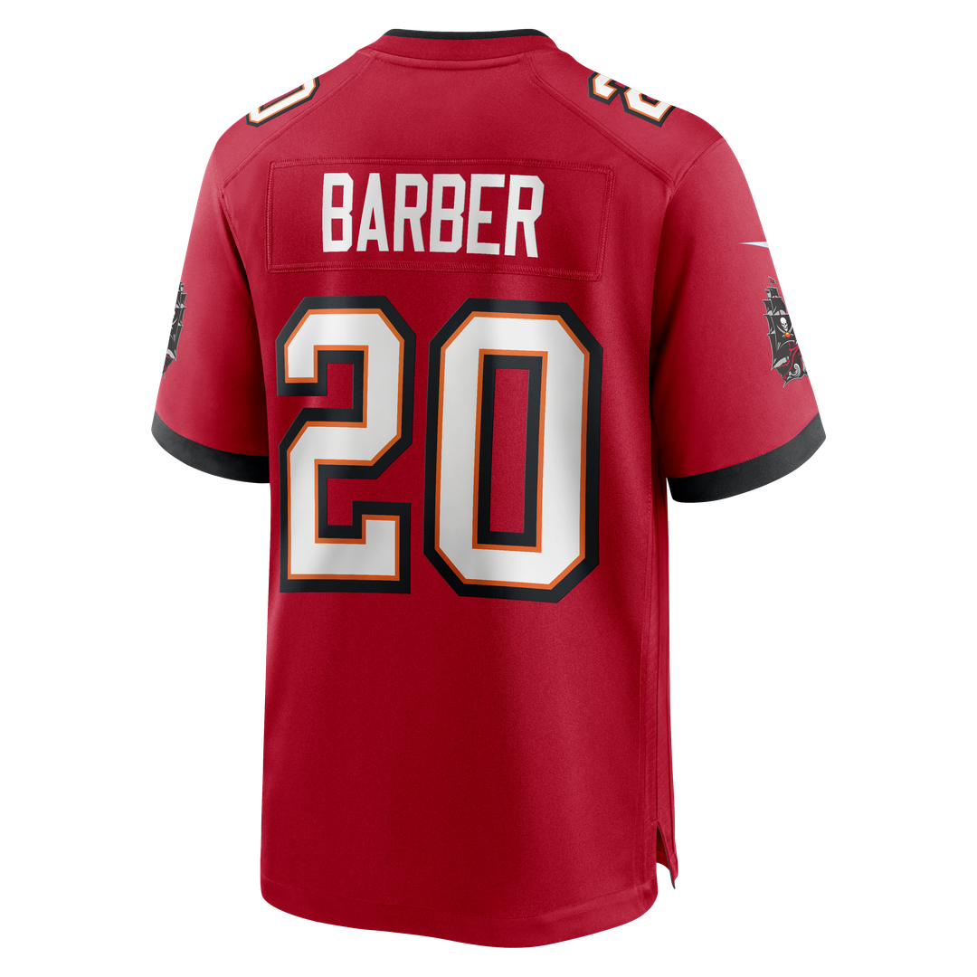Tampa Bay Buccaneers Ronde Barber Nike Red Game Retired Player Jersey product image 3, provided for visual reference and