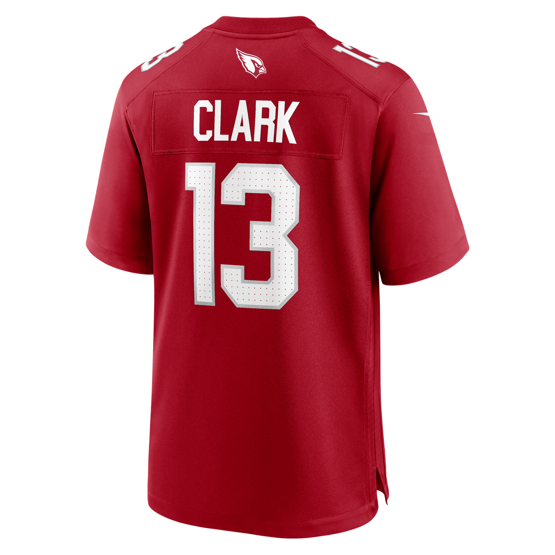 Arizona Cardinals Kei'Trel Clark Nike Cardinal Game Jersey product image 3, provided for visual reference and product detail