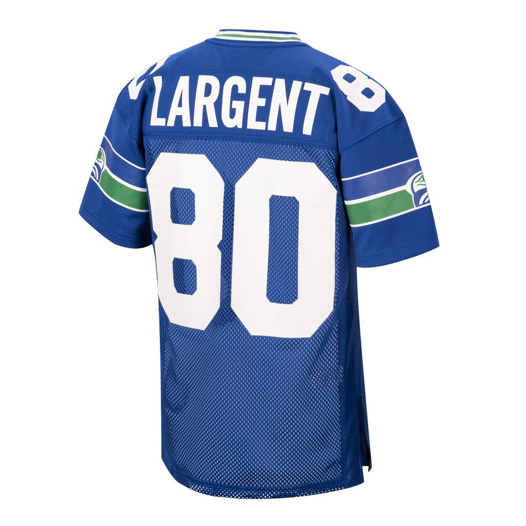 Seattle Seahawks 1985 Steve Largent Mitchell & Ness Royal Authentic Throwback Retired Player Jersey product image 3,