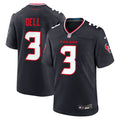 Houston Texans Tank Dell Nike Navy Game Jersey product image 1, provided for visual reference and product detail review
