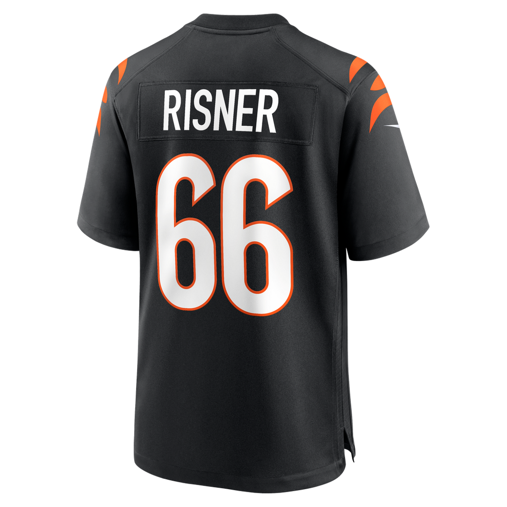 Cincinnati Bengals Dalton Risner Nike Black Team Game Jersey product image 3, provided for visual reference and product