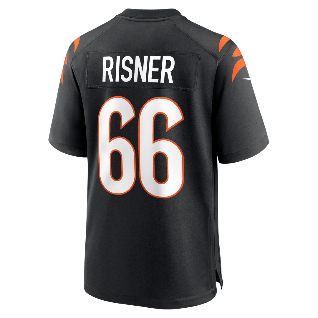 Cincinnati Bengals Dalton Risner Nike Black Team Game Jersey product image 3, provided for visual reference and product