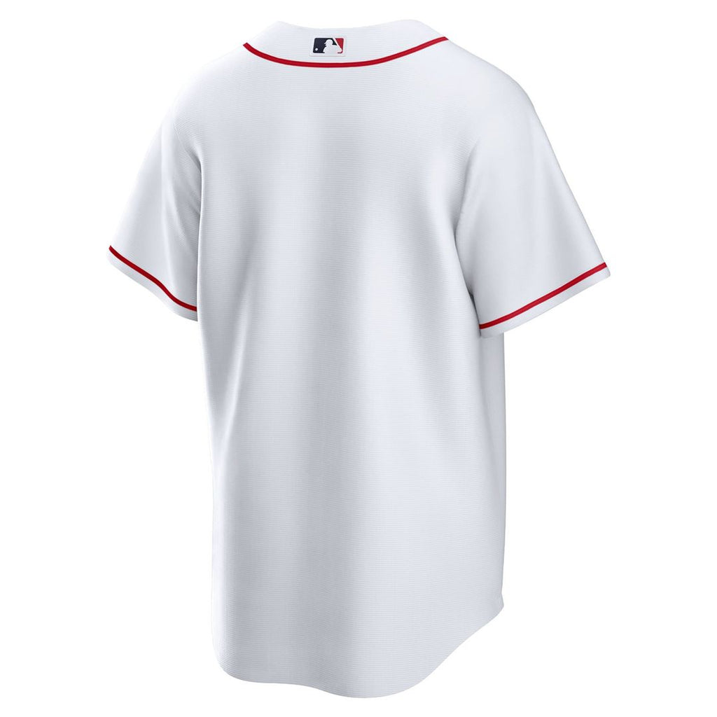 Cincinnati Reds Nike White Home Blank Replica Jersey product image 3, provided for visual reference and product detail review
