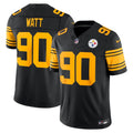 Pittsburgh Steelers T.J. Watt Nike Black Alternate Vapor F.U.S.E. Stitched Limited Jersey product image 1, provided for