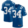 Indianapolis Colts Joe Perry Nike Royal Game Retired Player Jersey product image 1, provided for visual reference and