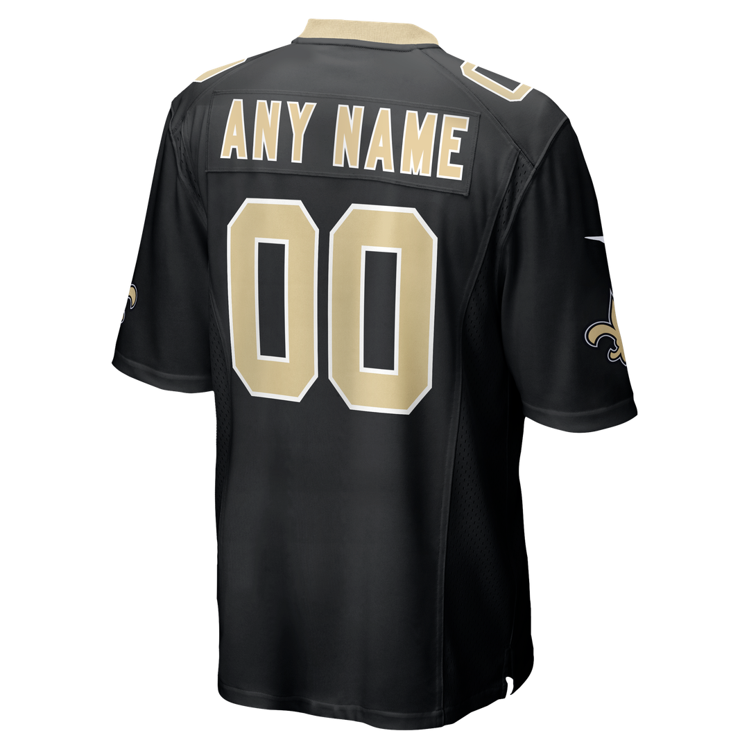 New Orleans Saints Nike Gold Gameday Golds Alternate Custom Game Jersey product image 9, provided for visual reference and