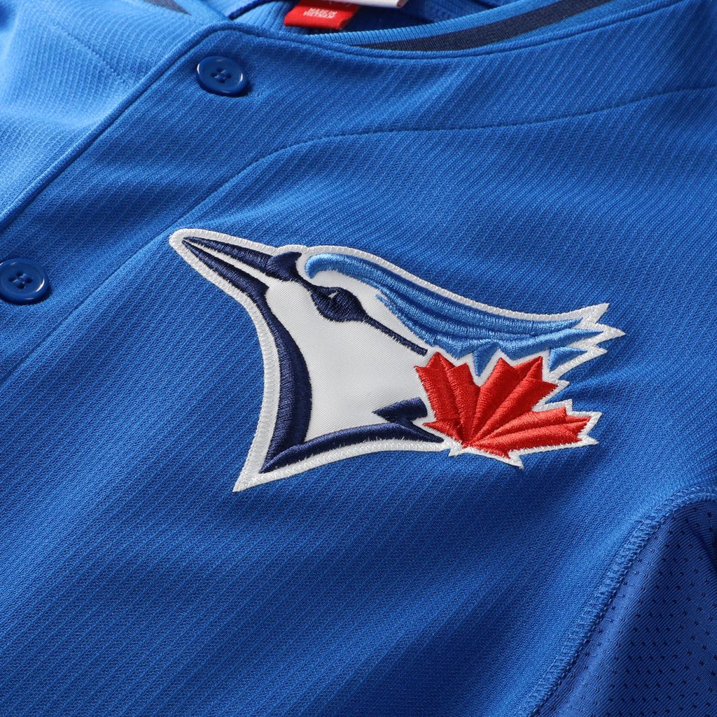 Toronto Blue Jays Jose Bautista Mitchell & Ness Royal Authentic Batting Practice Jersey product image 4, provided for visual