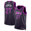 Minnesota Timberwolves Nike 2025/26 City Edition Swingman Jersey - Black - Rudy Gobert - Unisex product image 1, provided