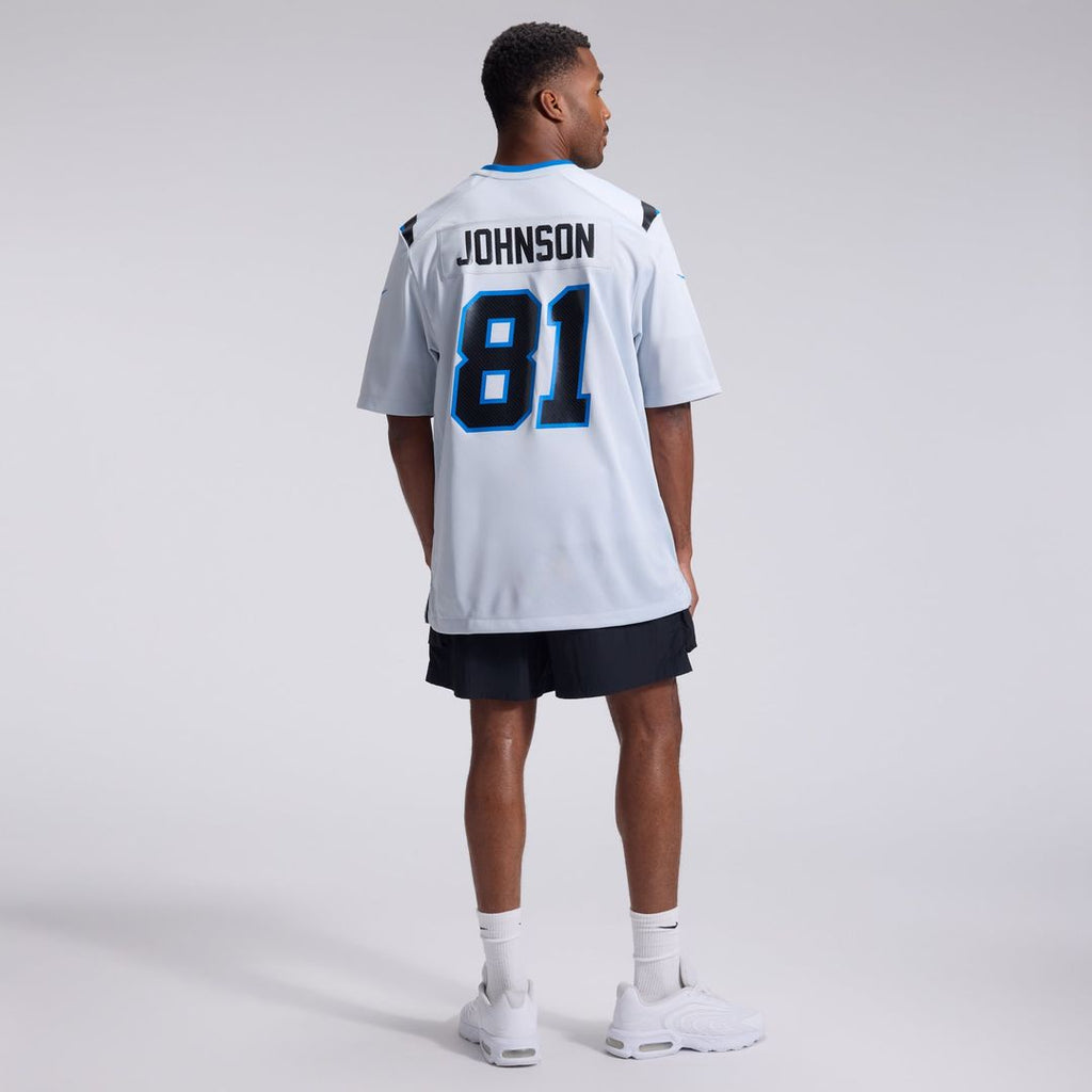 Detroit Lions Calvin Johnson Nike Silver 2026 Rivalries Collection Game Jersey product image 5, provided for visual