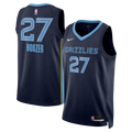 Memphis Grizzlies Nike Icon Swingman Jersey - Black - Cameron Boozer - Unisex product image 1, provided for visual reference