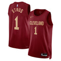 Cleveland Cavaliers Nike Icon Edition Swingman Jersey - Maroon - Max Strus - Unisex product image 1, provided for visual