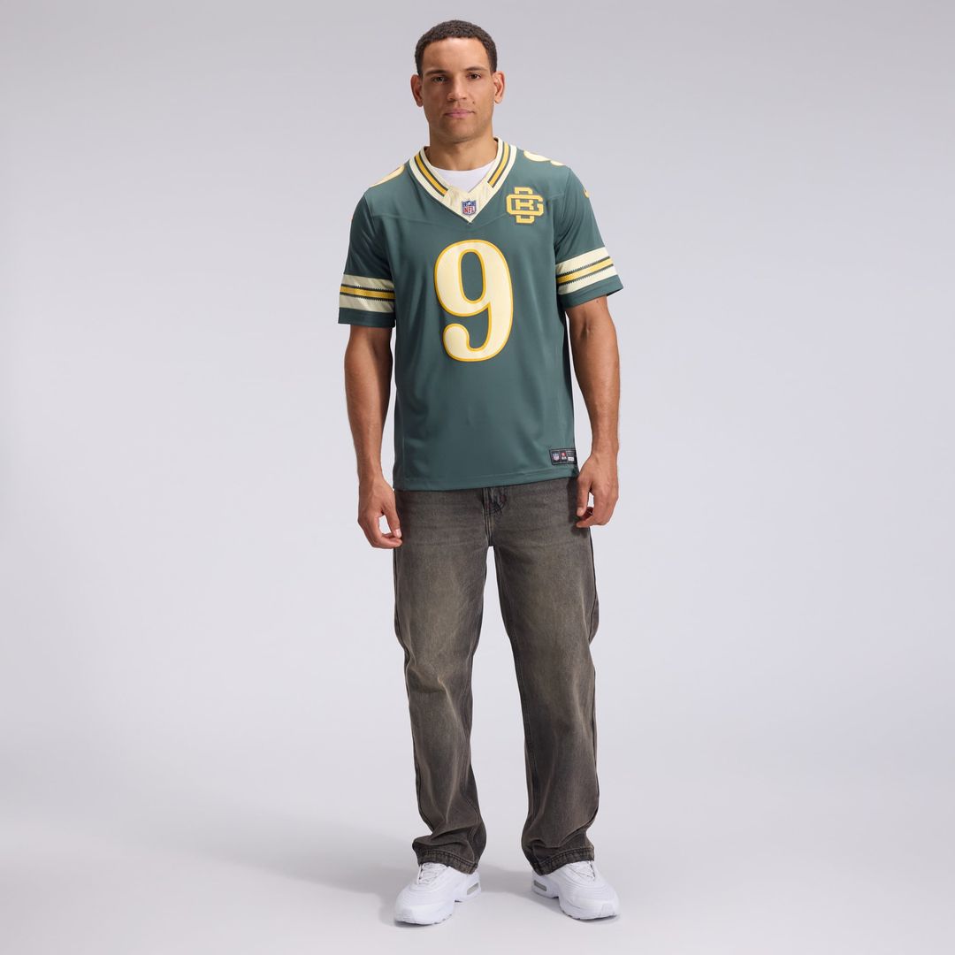 Green Bay Packers Christian Watson Nike Green 2026 Rivalries Collection Stitched Limited Jersey product image 4, provided