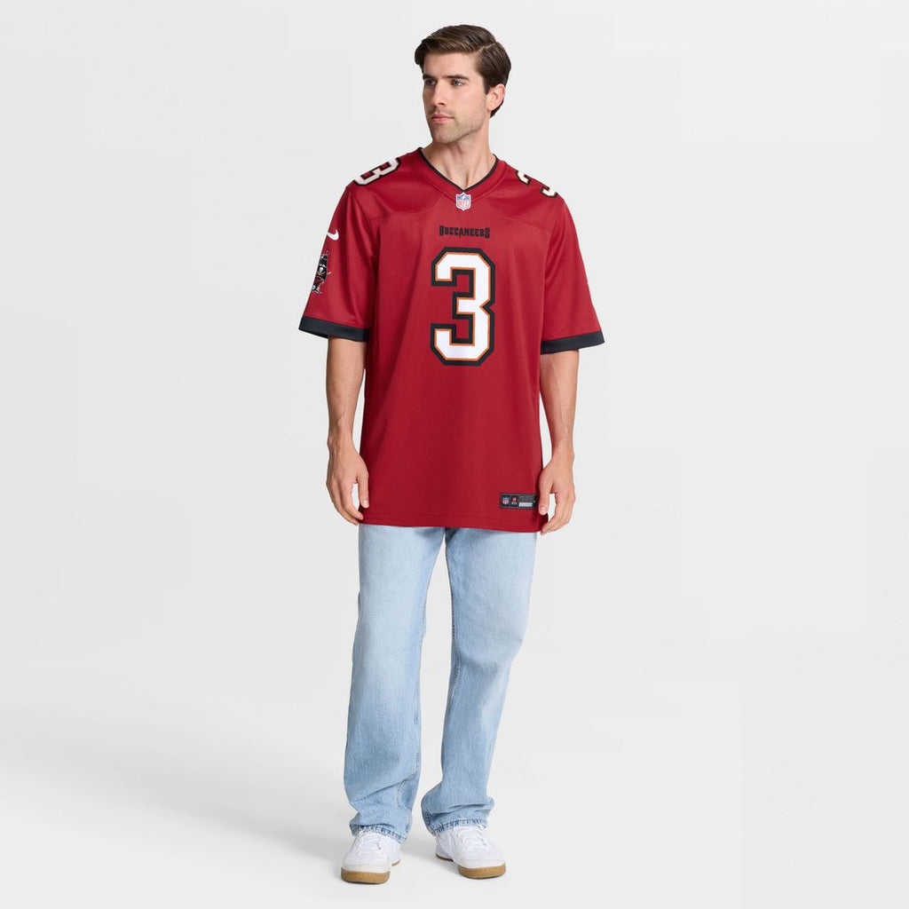 Tampa Bay Buccaneers Rueben Bain Jr. Nike Red Team Game Jersey product image 2, provided for visual reference and product