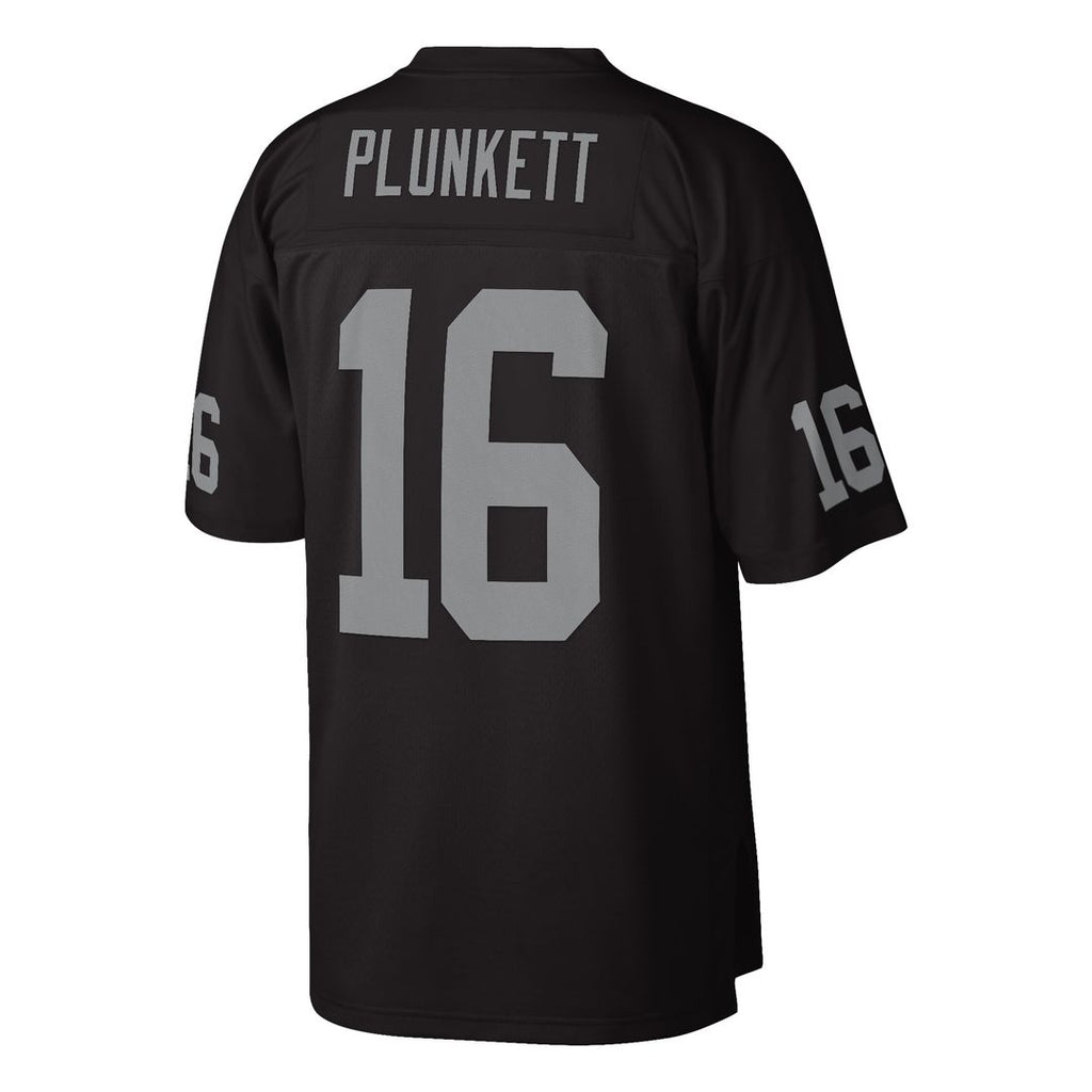 Oakland Raiders Jim Plunkett Mitchell & Ness Black 1980 Legacy Replica Jersey product image 3, provided for visual reference