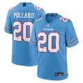 Tennessee Titans Tony Pollard Nike Light Blue Game Jersey product image 1, provided for visual reference and product detail