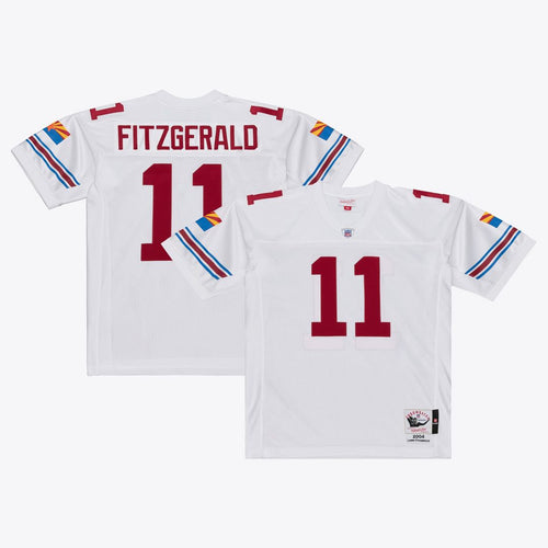 Arizona Cardinals Larry Fitzgerald Mitchell & Ness White Big & Tall 2004 Legacy Retired Player Jersey product image 1,