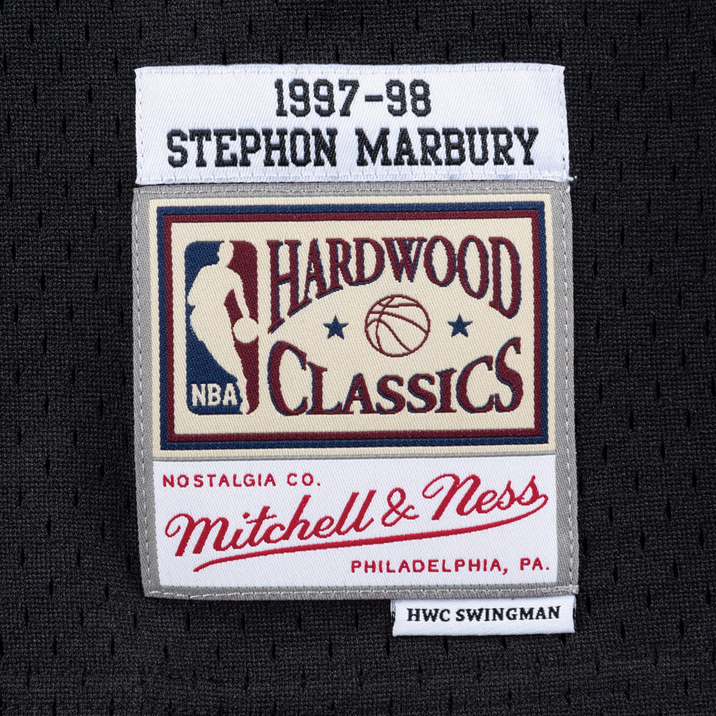 Minnesota Timberwolves Mitchell & Ness Swingman Jersey Alternate Stephon Marbury 1997-98 product image 4, provided for