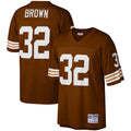 Cleveland Browns Jim Brown Mitchell & Ness Brown Legacy Replica Jersey product image 1, provided for visual reference and