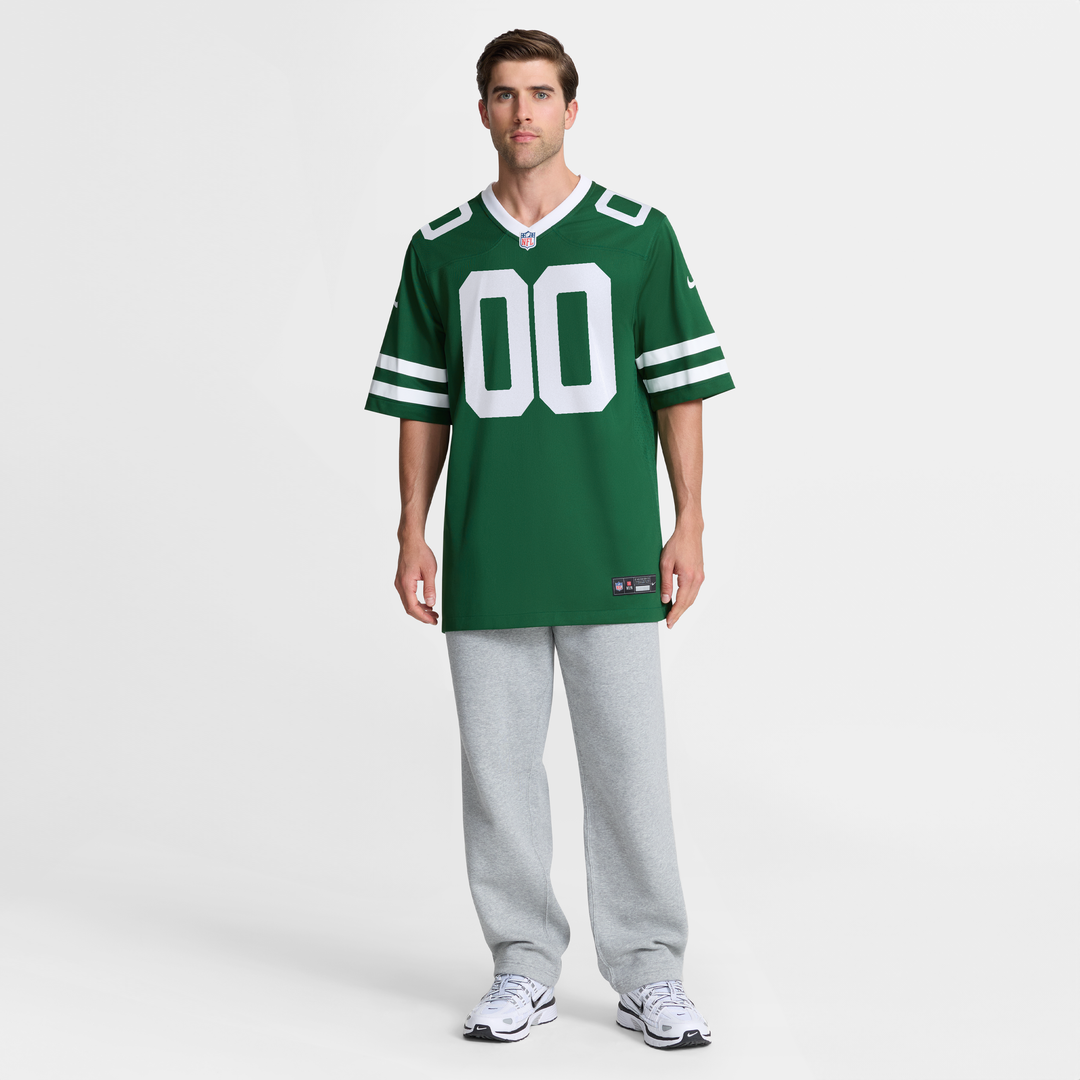 New York Jets Nike Legacy White Custom Game Jersey product image 13, provided for visual reference and product detail review