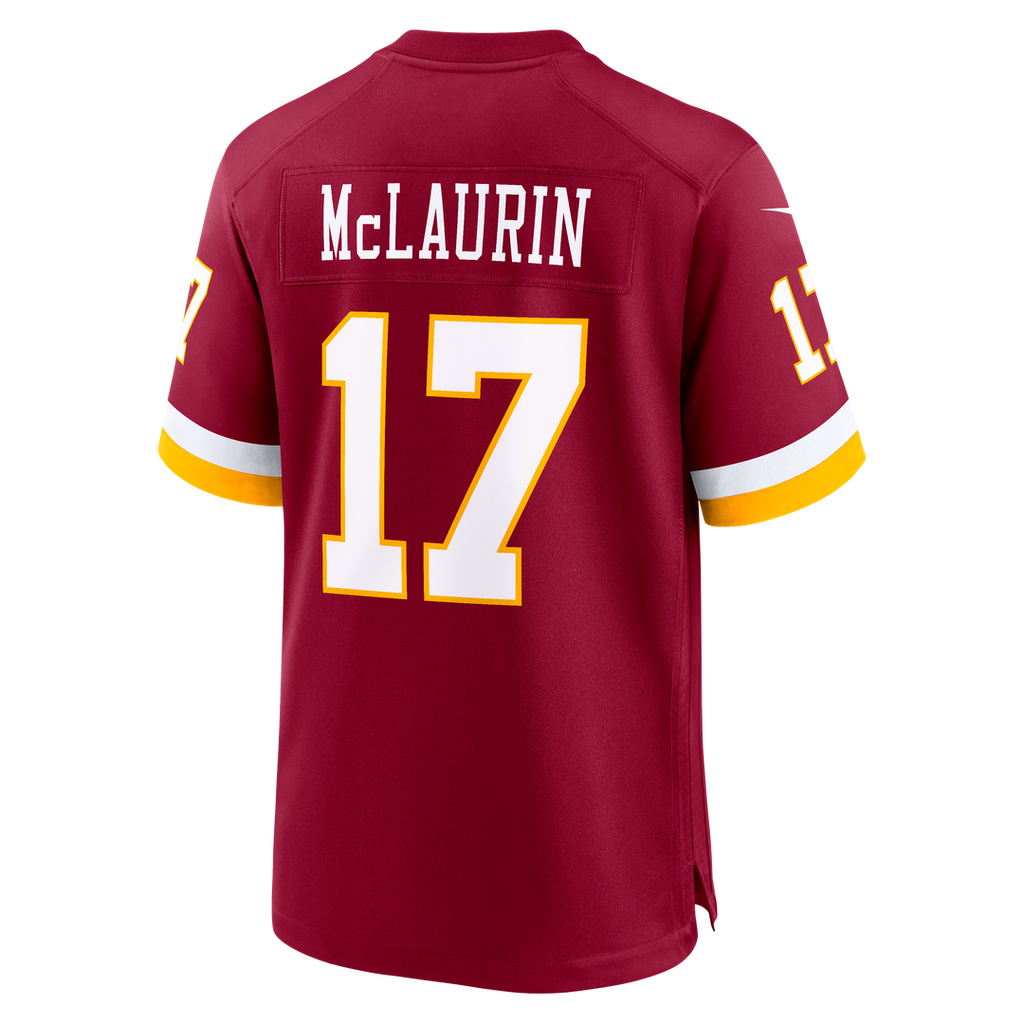 Hail Raiser Washington Commanders Terry McLaurin Nike Black Alternate Game Jersey product image 33, provided for visual