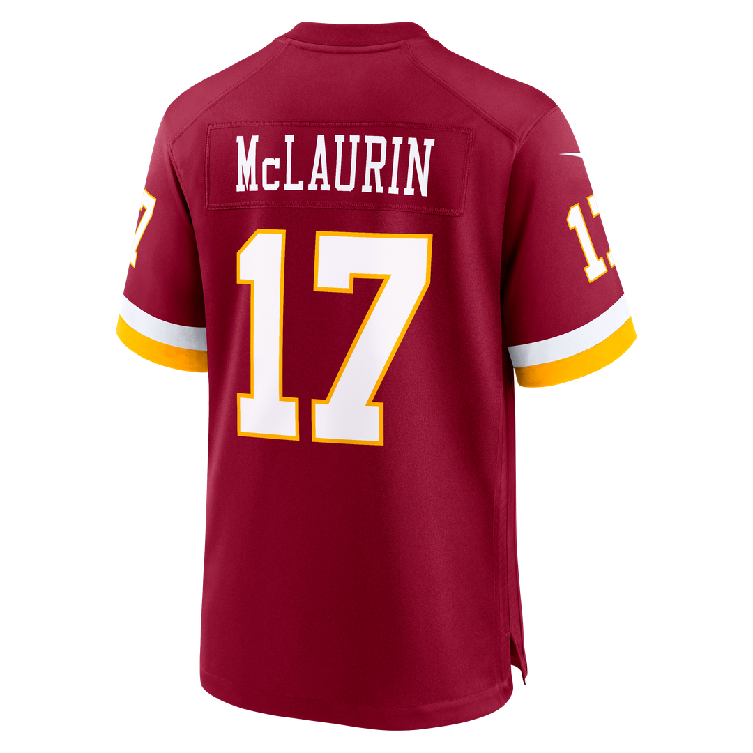 Hail Raiser Washington Commanders Terry McLaurin Nike Black Alternate Game Jersey product image 33, provided for visual
