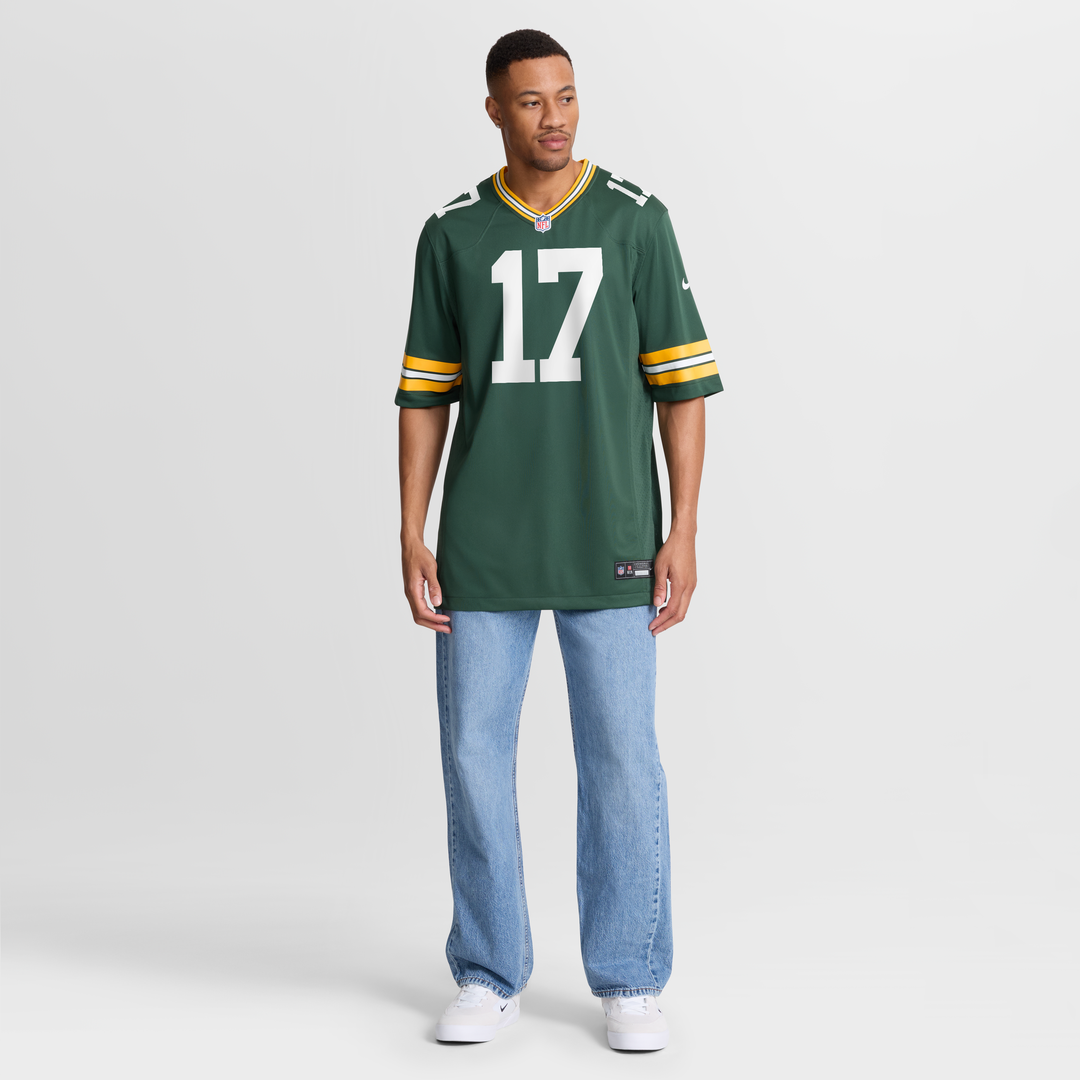 Green Bay Packers Brandon McManus Nike Green Team Game Jersey product image 7, provided for visual reference and product