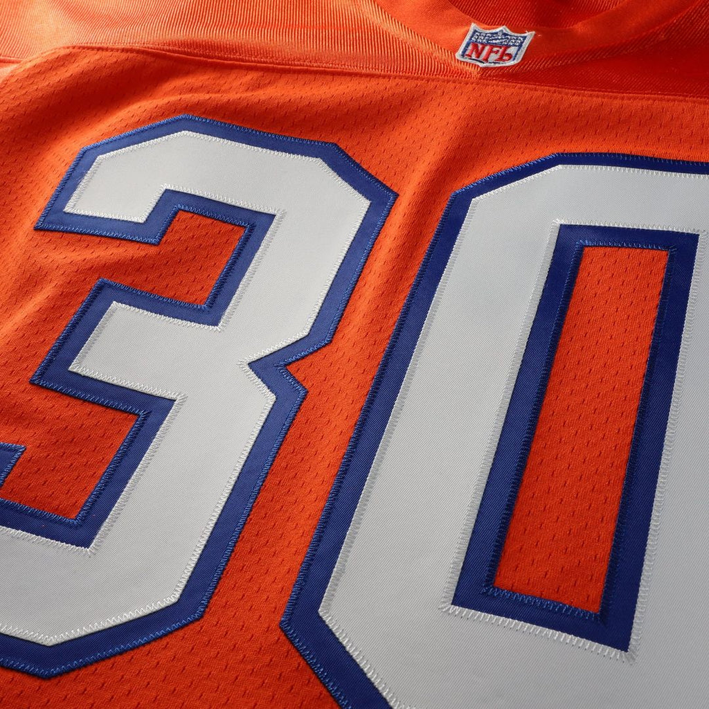 Denver Broncos Terrell Davis Mitchell & Ness Orange 1995 Authentic Throwback Retired Player Jersey product image 7, provided