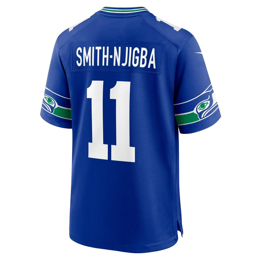 Seattle Seahawks Jaxon Smith-Njigba Nike College Navy Game Jersey product image 15, provided for visual reference and