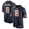Chicago Bears Caleb Williams Nike Navy Player Game Jersey product image 1, provided for visual reference and product detail