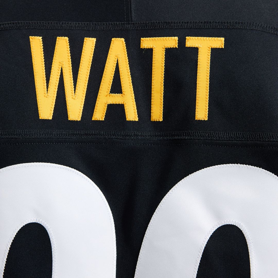 Pittsburgh Steelers T.J. Watt Nike Gold Alternate Vapor F.U.S.E. Stitched Limited Jersey product image 17, provided for