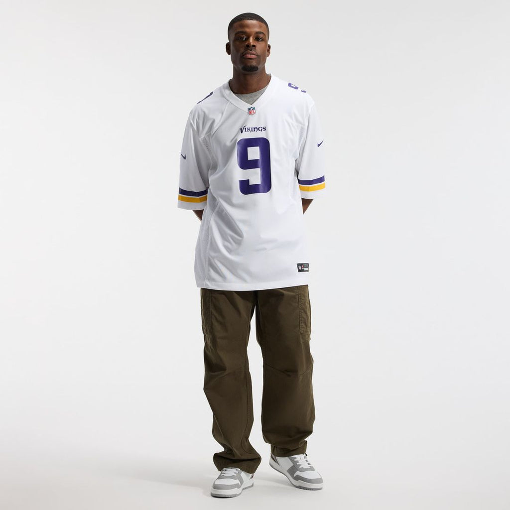 Minnesota Vikings J.J. McCarthy Nike White Game Jersey product image 4, provided for visual reference and product detail