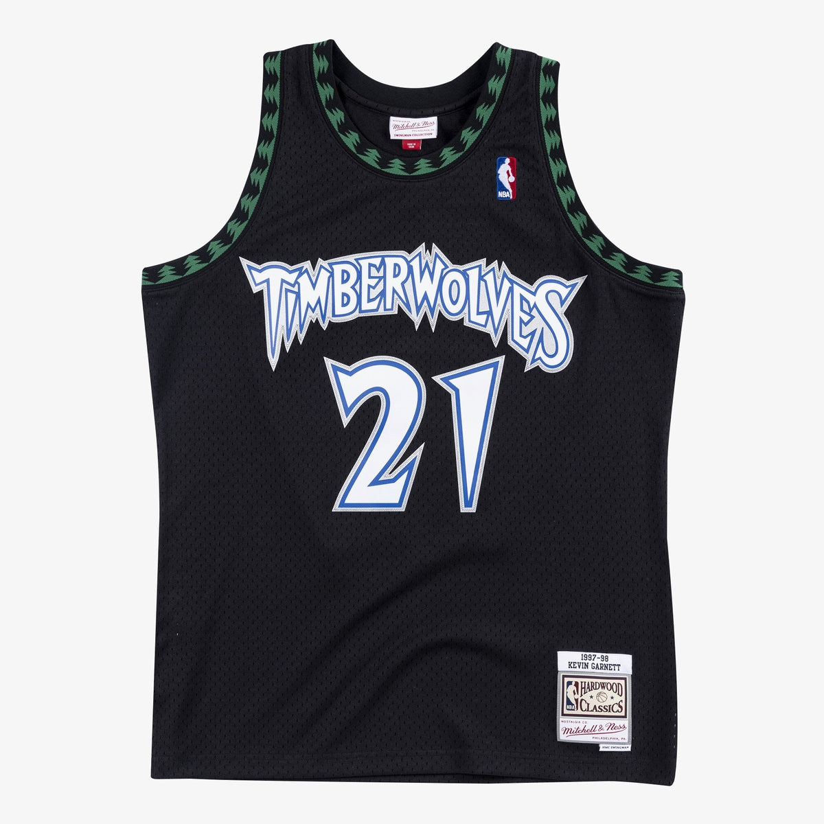 Minnesota Timberwolves Mitchell & Ness Swingman Jersey Alternate Kevin Garnett 1997-98 product image 2, provided for visual
