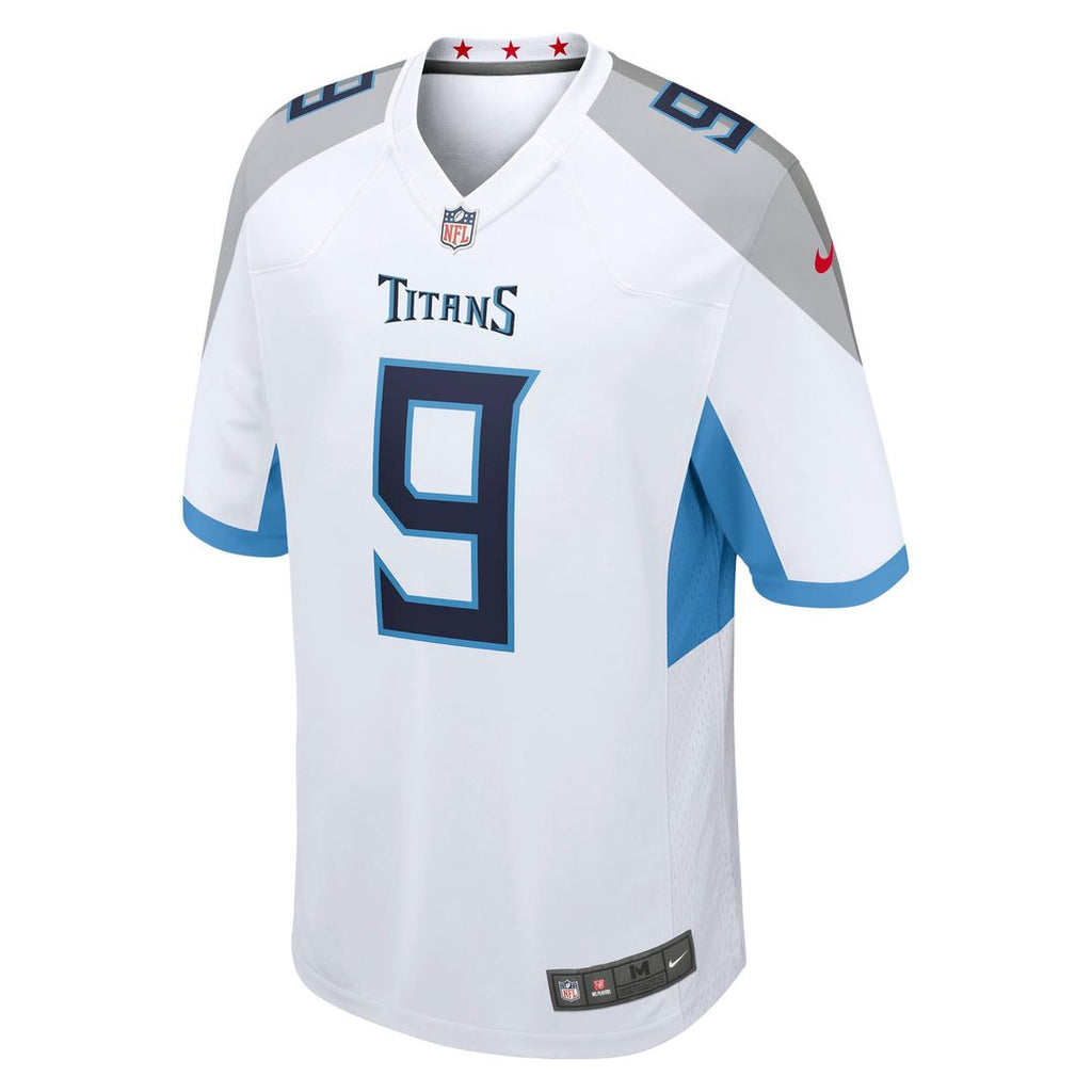 Tennessee Titans Steve McNair Nike White Retired Player Game Jersey product image 5, provided for visual reference and