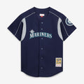 Seattle Mariners Felix Hernandez Mitchell & Ness Navy Cooperstown Collection Batting Practice Jersey product image 1,
