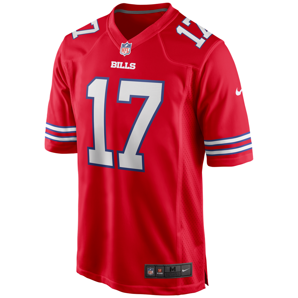 Buffalo Bills Josh Allen Nike Royal Team Game Player Jersey product image 28, provided for visual reference and product