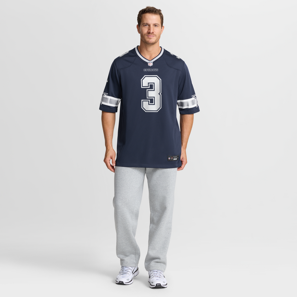 Dallas Cowboys George Pickens Nike Navy Game Jersey product image 15, provided for visual reference and product detail review