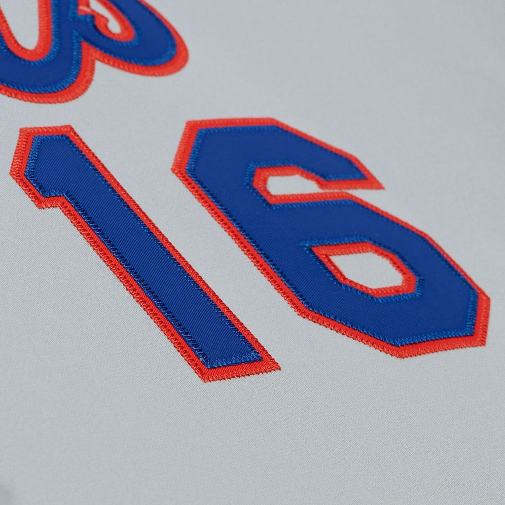 New York Mets Dwight Gooden Mitchell & Ness White 1986 Authentic Jersey product image 6, provided for visual reference and