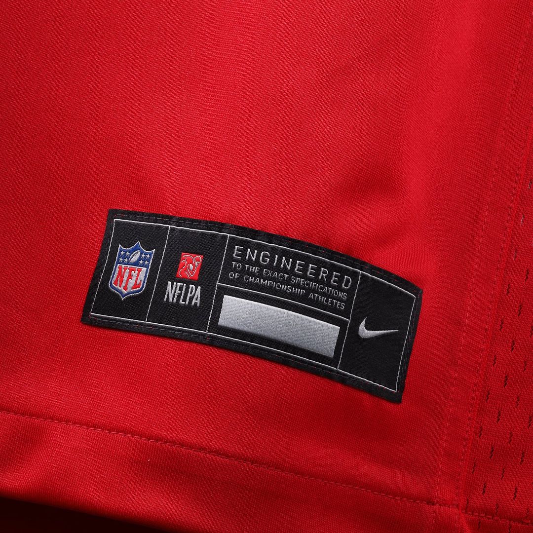 San Francisco 49ers Jerry Rice Nike Scarlet Retired Player Alternate Game Jersey product image 12, provided for visual